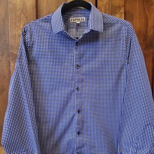 Blue Express (S) Button-Up Shirt